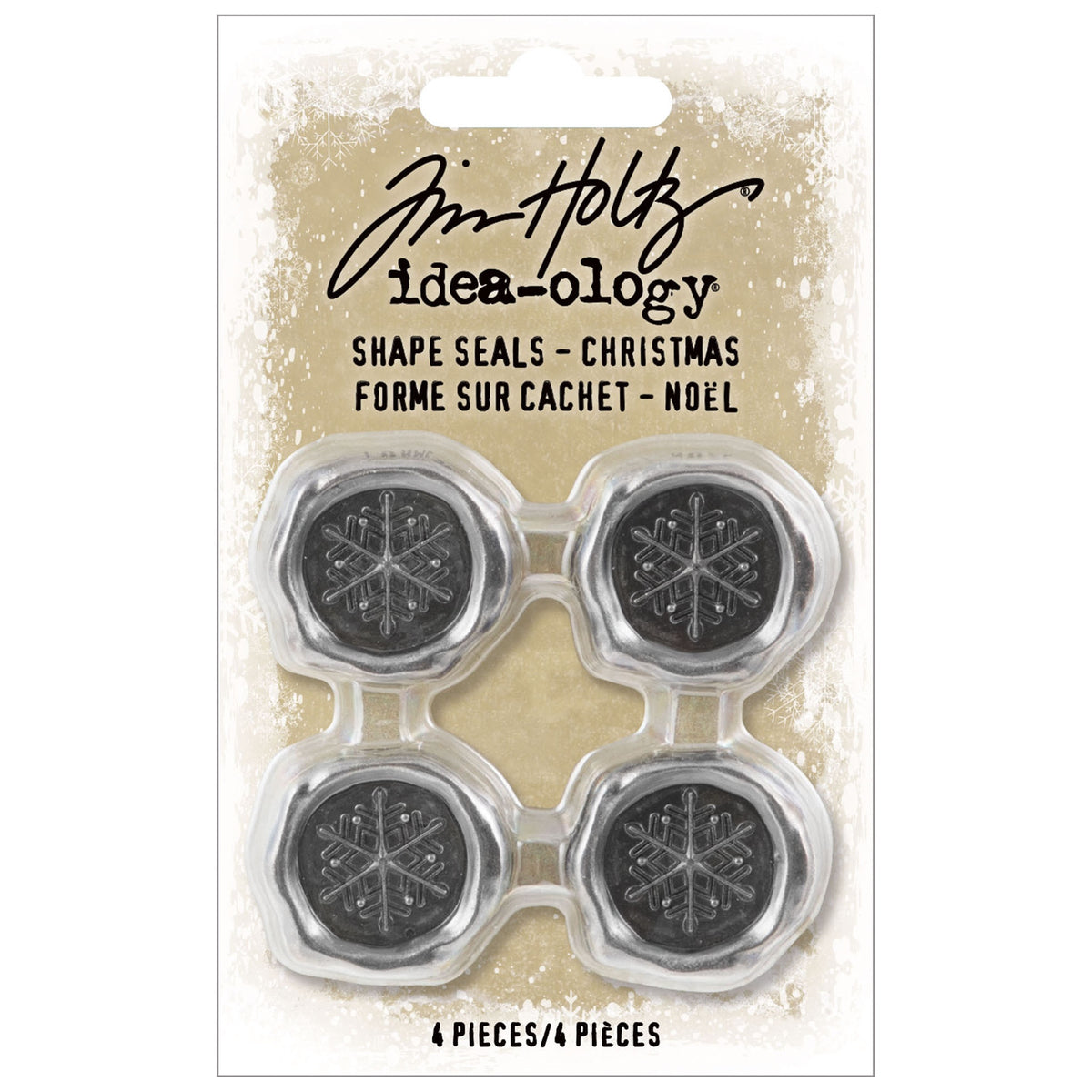 Idea-Ology Metal Shape Seals 4/Pkg