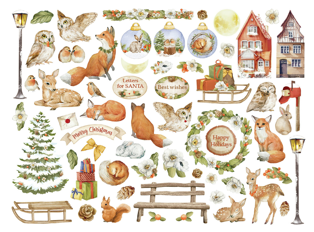 Stamperia Die-Cuts - Winter Valley