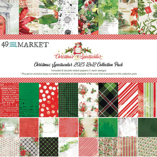 49 And Market Collection Pack 12"X12" - Christmas Spectacular 2023