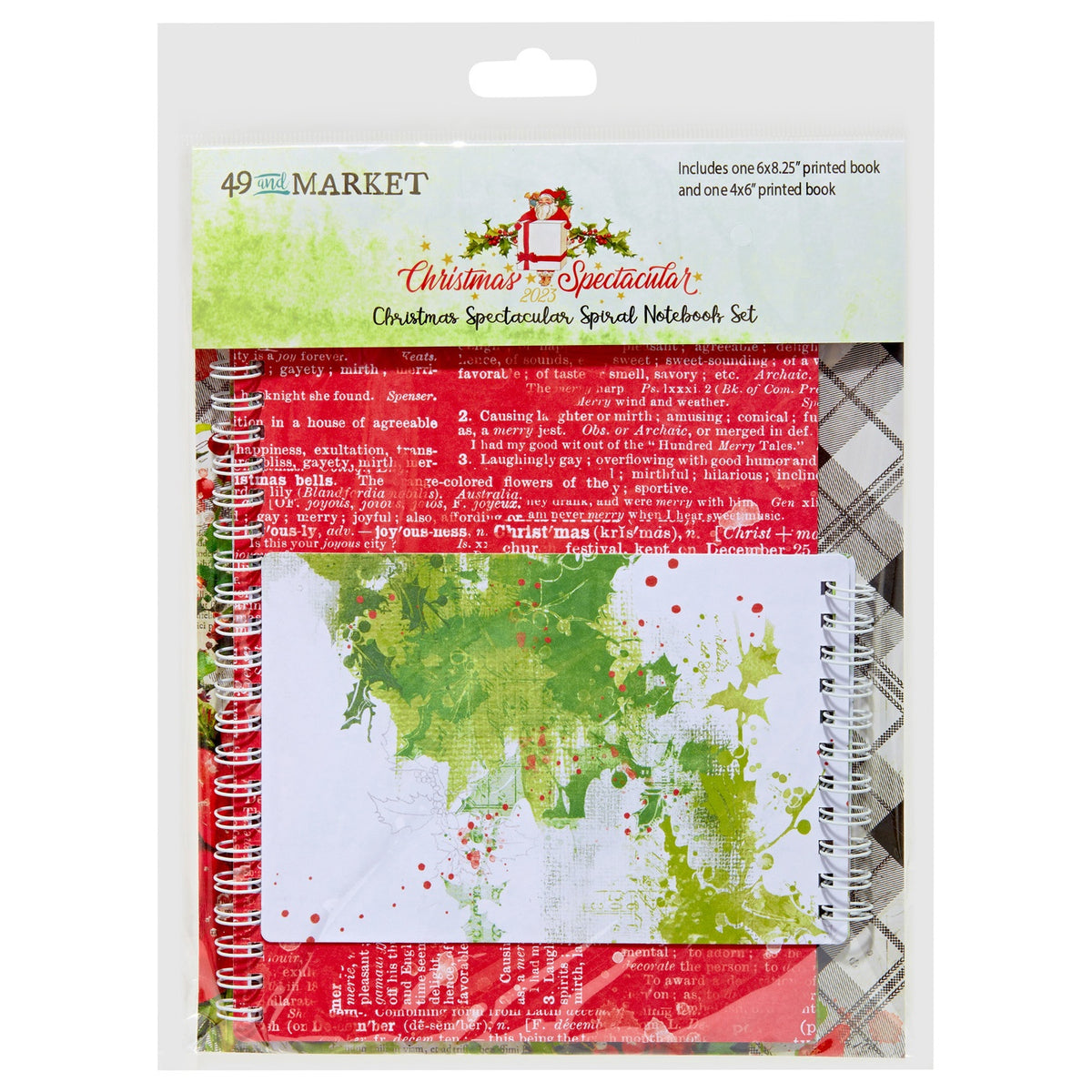 49 And Market Spiral Notebook Set - Christmas Spectacular 2023