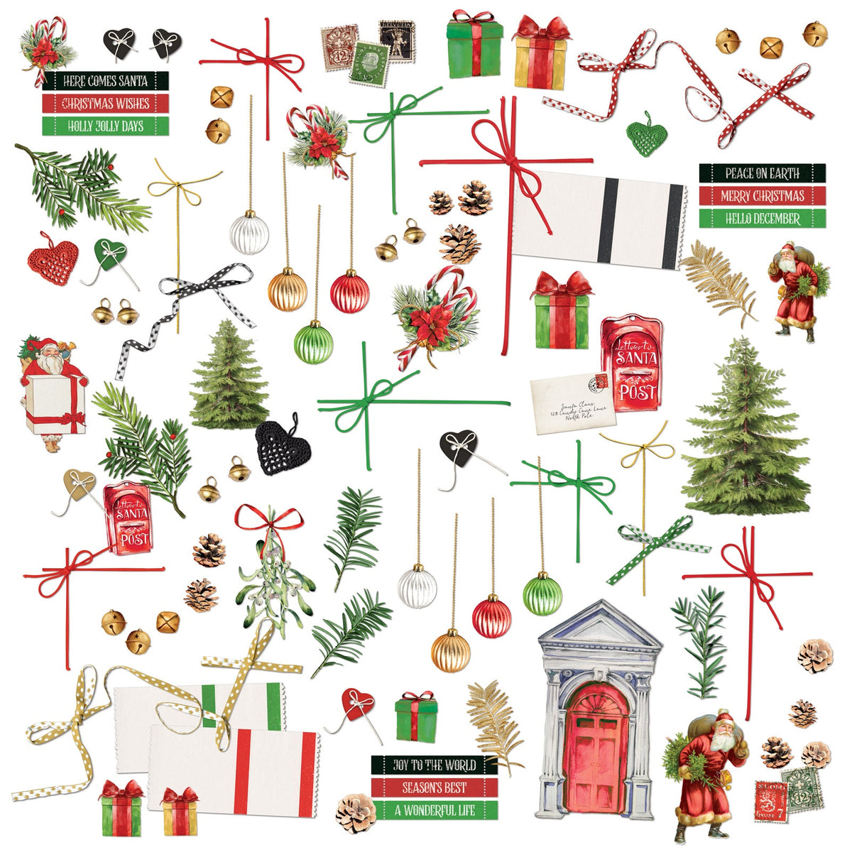 49 And Market Laser Cut Outs - Elements, Christmas Spectacular 2023