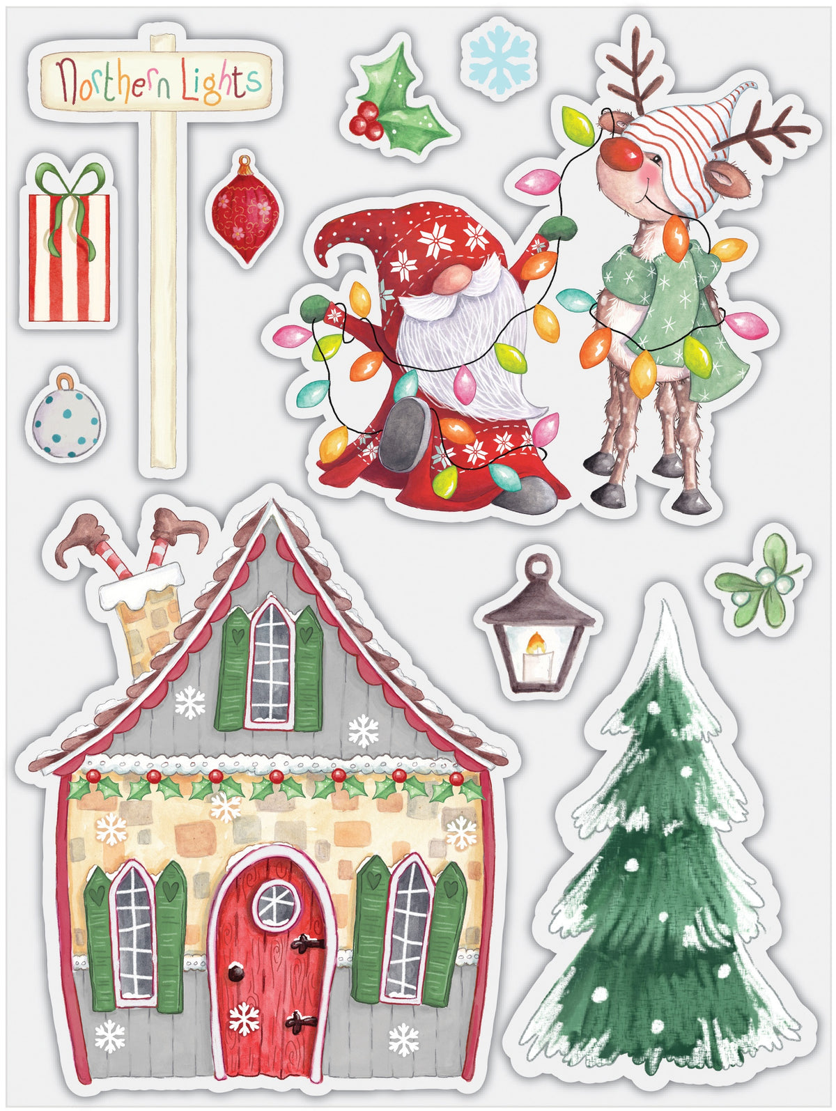 Craft Consortium Clear Stamps - Northern Lights, It's Snome Time 2