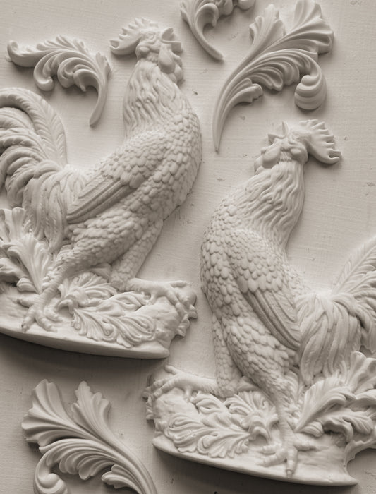 Iron Orchid Designs - Chanticleer 5x7 IOD Mould™
