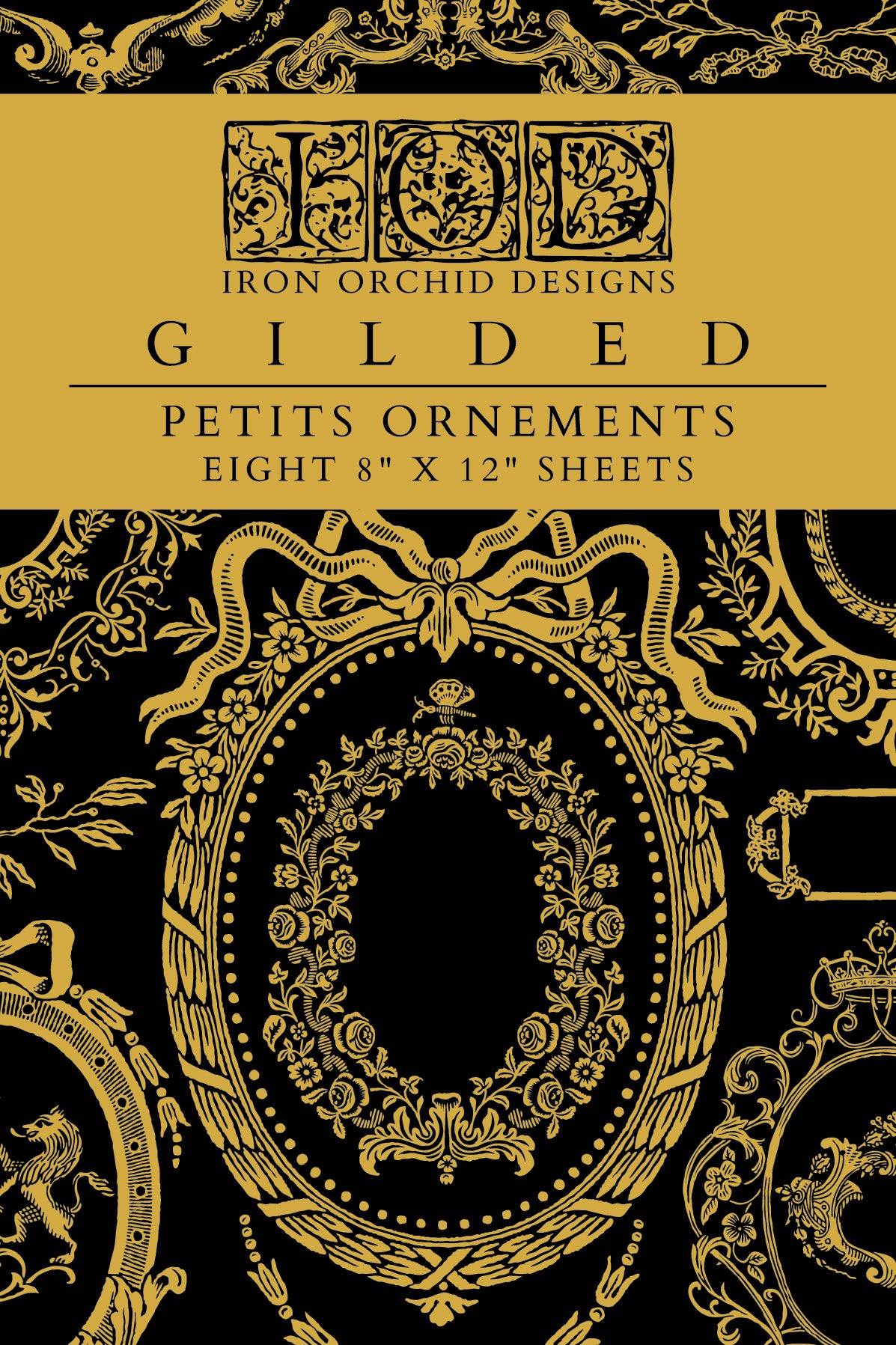 Iron Orchid Designs - Petite Ornements Foil Transer - 8x12