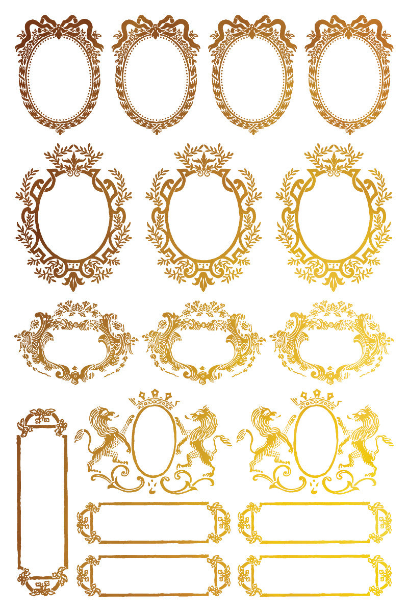 Iron Orchid Designs - Petite Ornements Foil Transer - 8x12