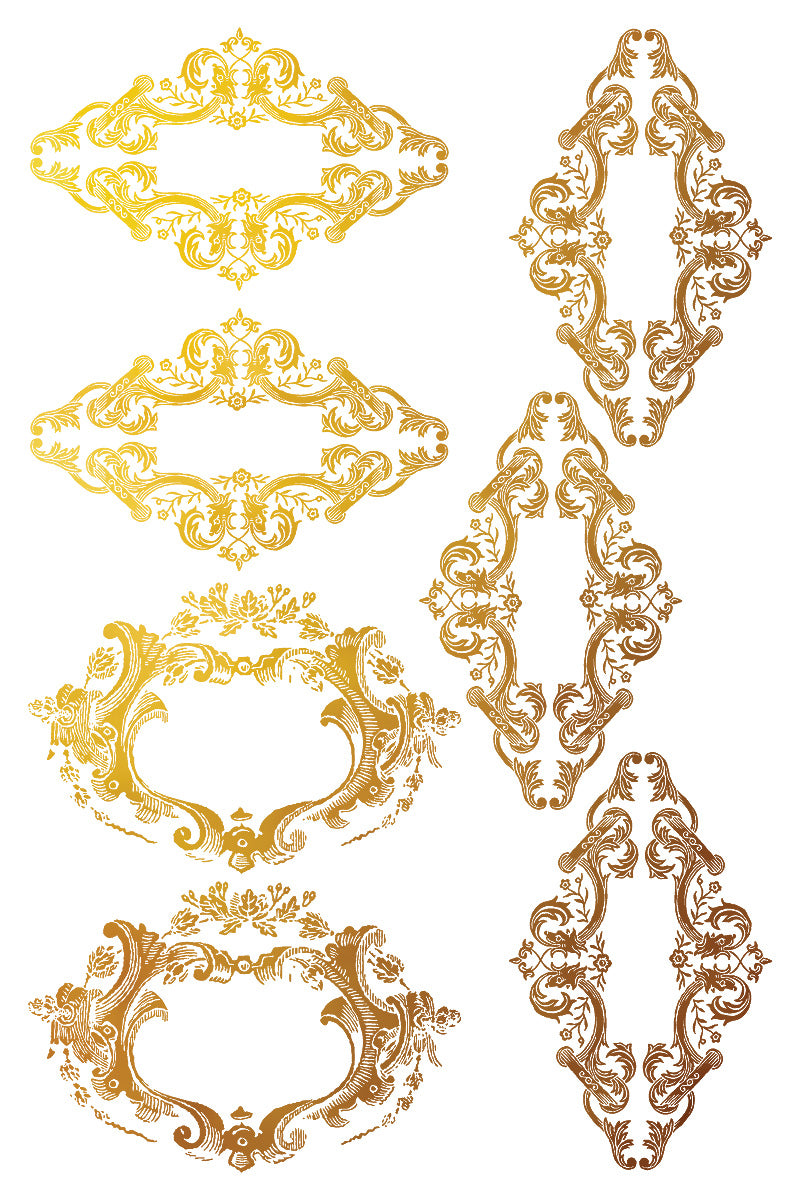 Iron Orchid Designs - Petite Ornements Foil Transer - 8x12