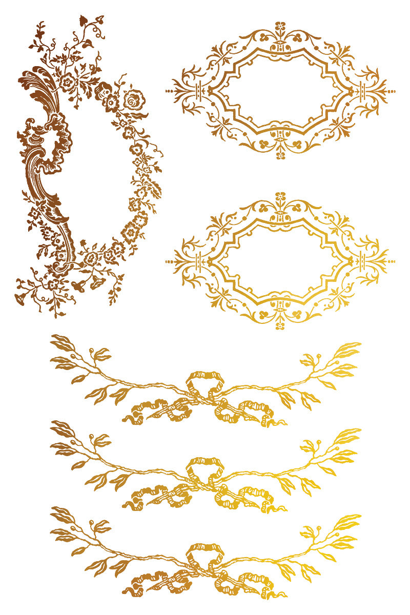 Iron Orchid Designs - Petite Ornements Foil Transer - 8x12