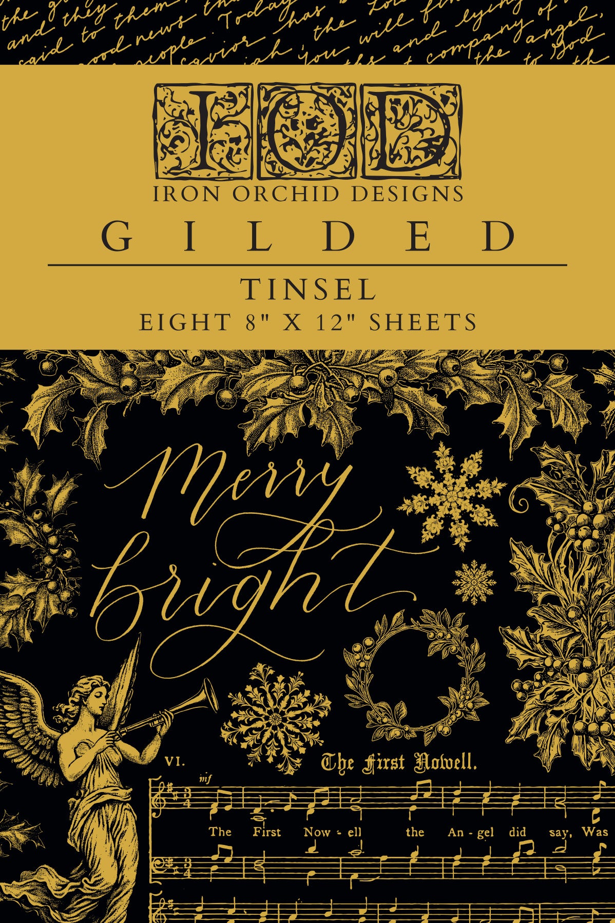 NEW! Tinsel IOD Foil Transfer 8x12 Pad™™ - LIMITED EDITION!