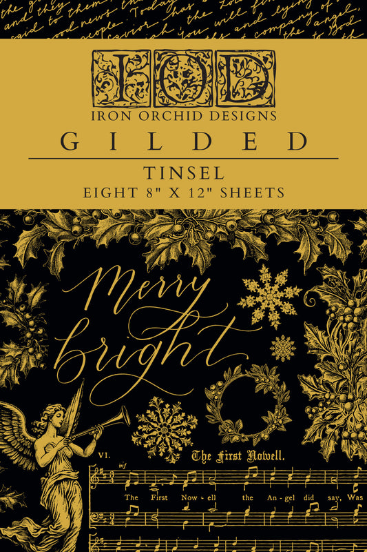 NEW! Tinsel IOD Foil Transfer 8x12 Pad™™ - LIMITED EDITION!
