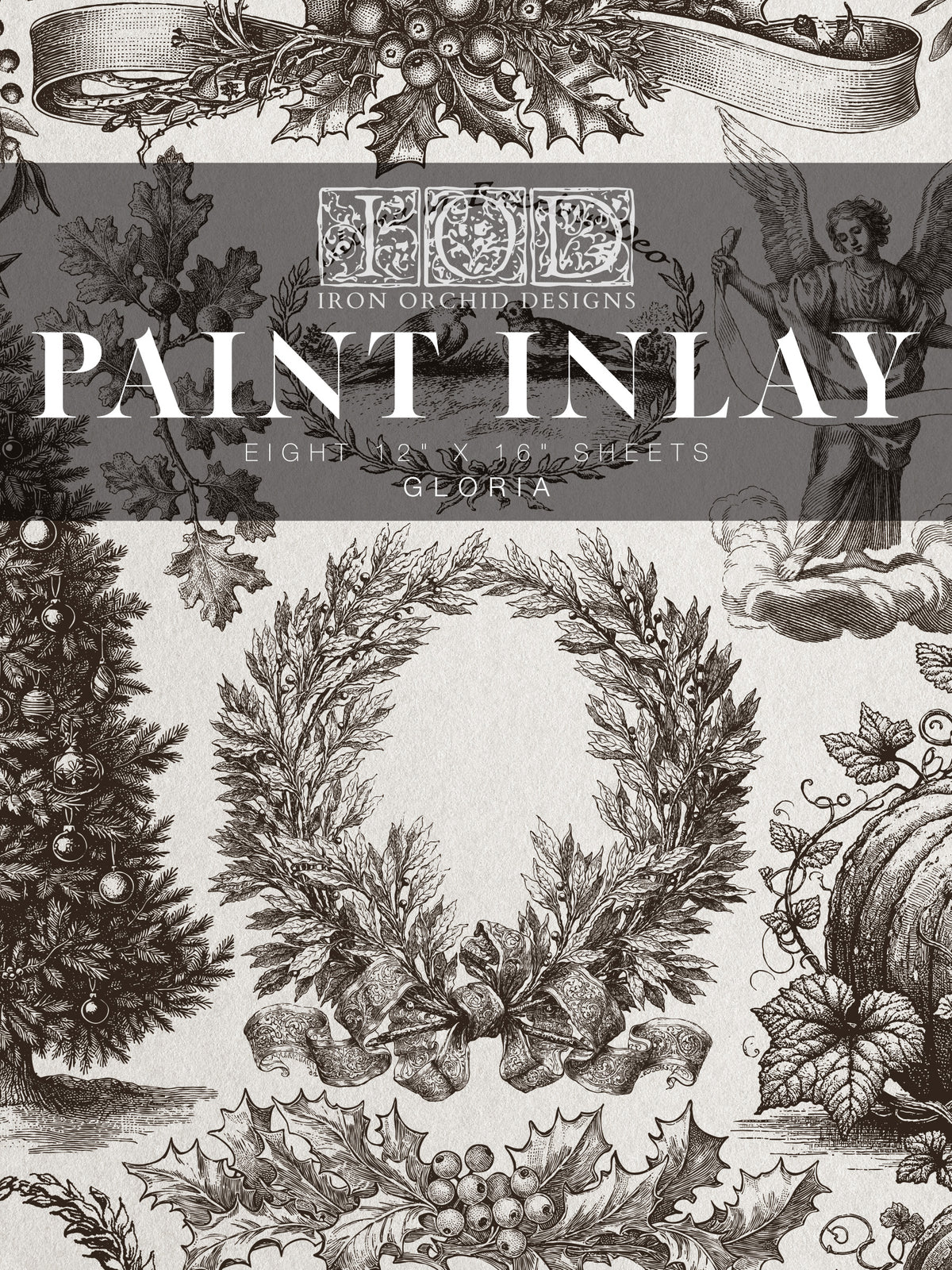 NEW! Gloria Paint Inlay 12x16 Pad™™ - LIMITED EDITION!