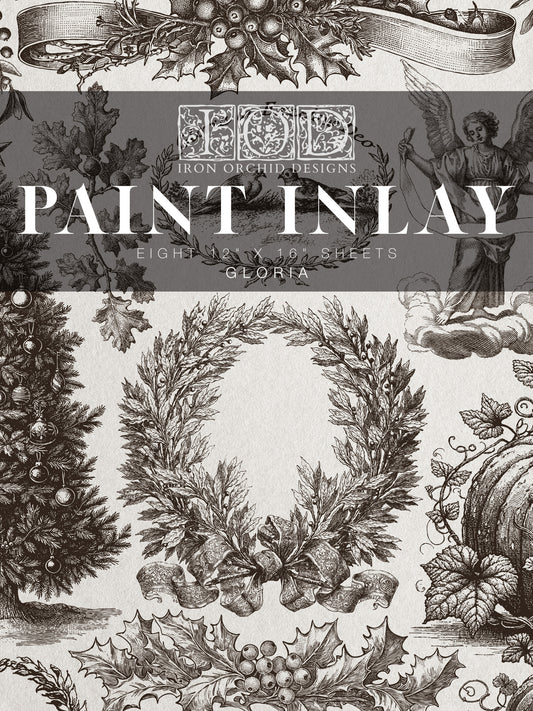 NEW! Gloria Paint Inlay 12x16 Pad™™ - LIMITED EDITION!
