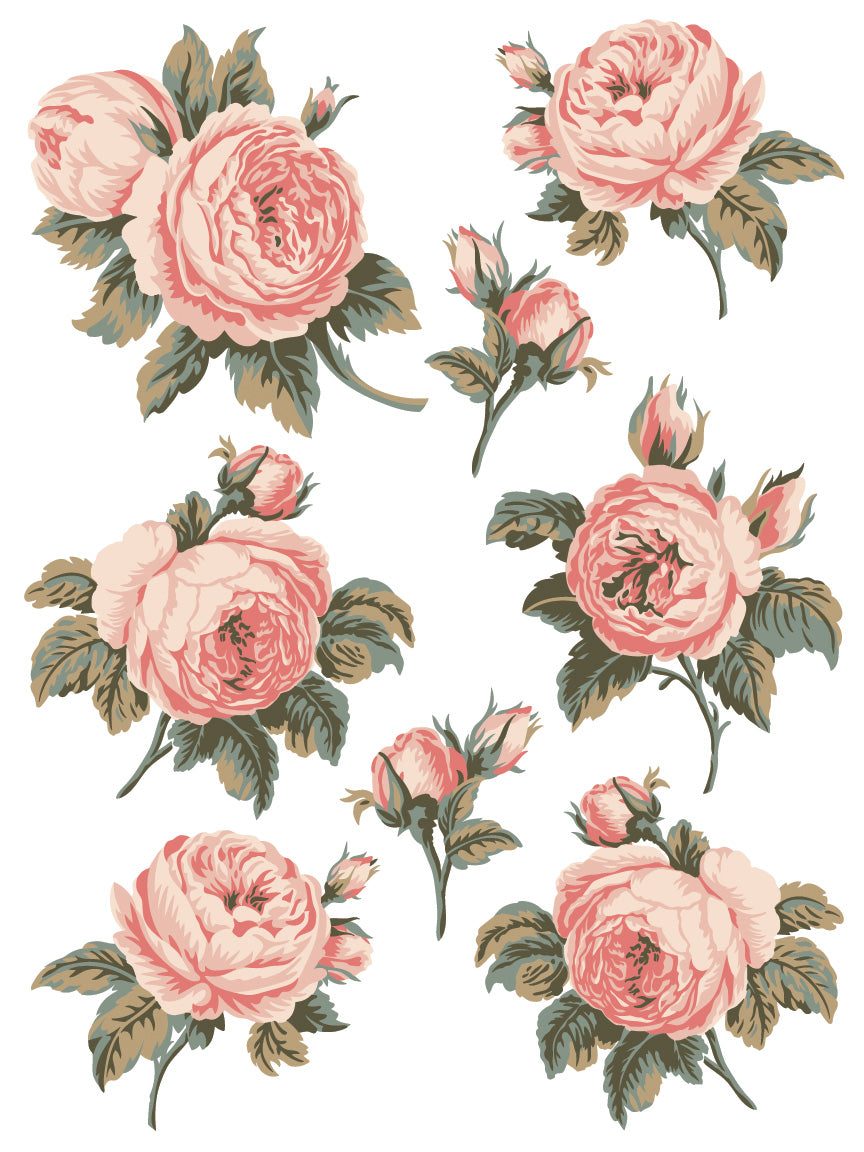 Iron Orchid Designs - Spring Melody Paint Inlay 12x16 Pad