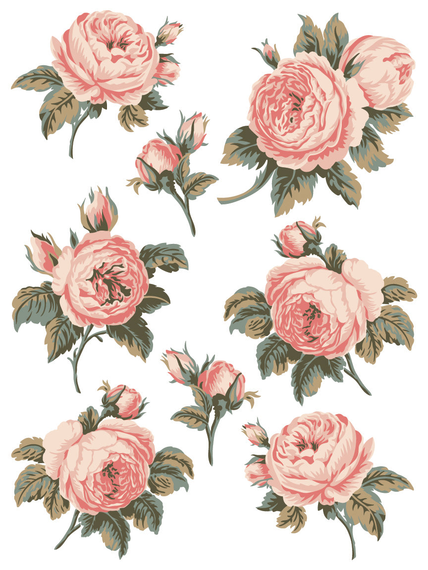 Iron Orchid Designs - Spring Melody Paint Inlay 12x16 Pad