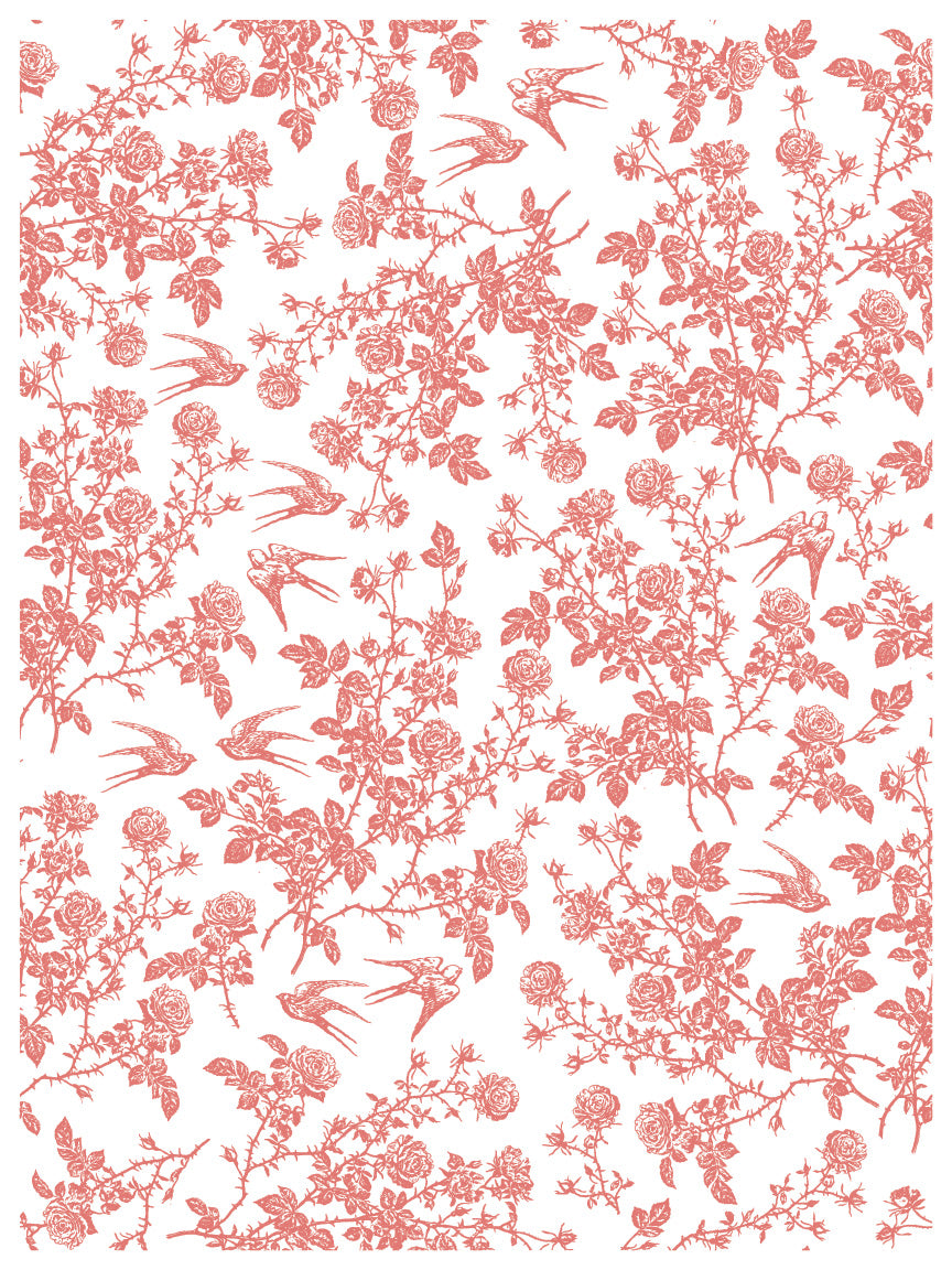 Iron Orchid Designs - Spring Melody Paint Inlay 12x16 Pad