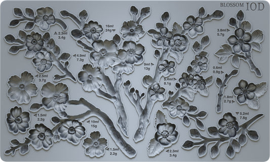 Iron Orchid Designs - Blossom 6x10 IOD Mould™