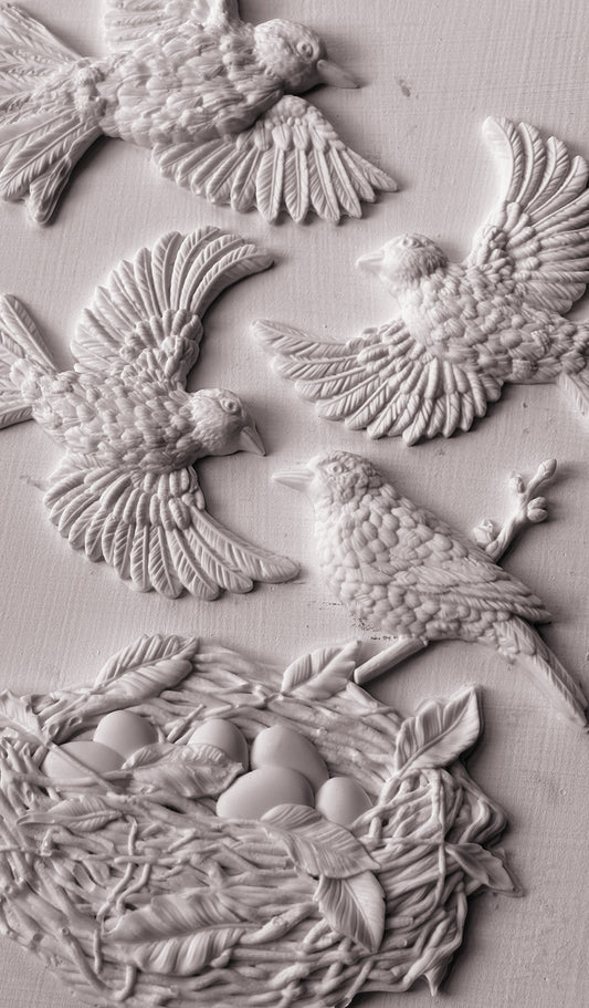Iron Orchid Designs - Sparrow's Nest 6x10 IOD Mould™