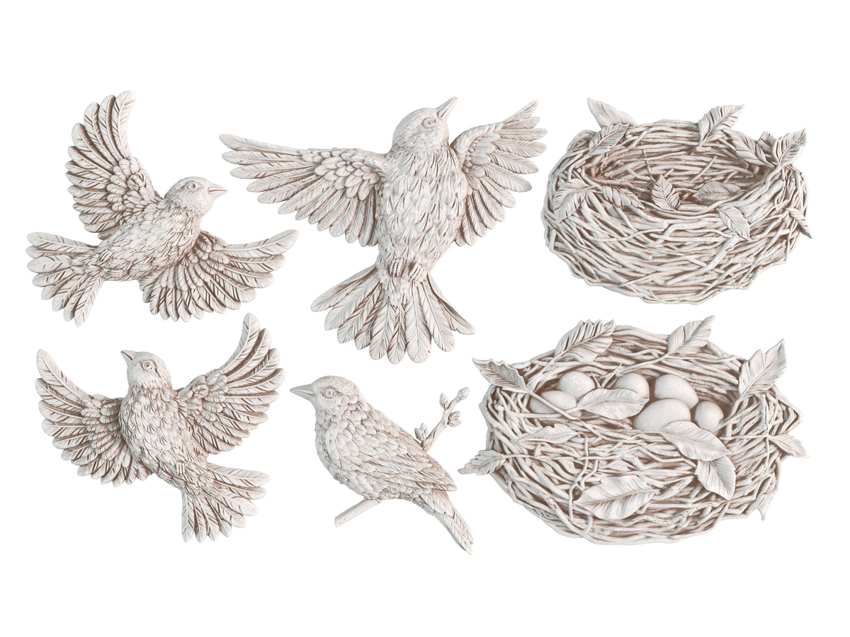 Iron Orchid Designs - Sparrow's Nest 6x10 IOD Mould™
