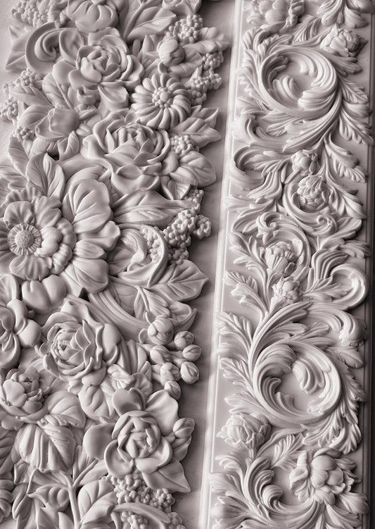 Iron Orchid Designs - Trimmings 4 - 6x10 IOD Mould™