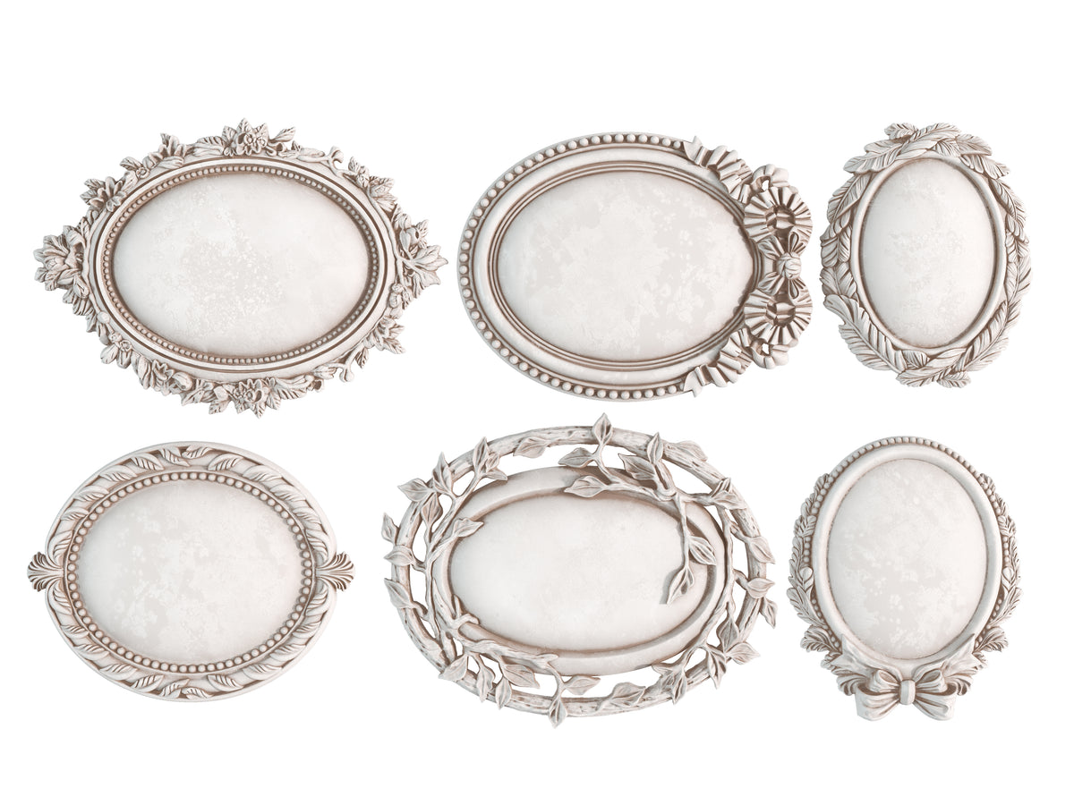 Iron Orchid Designs - Vintage Brooches 6x10 IOD Mould™
