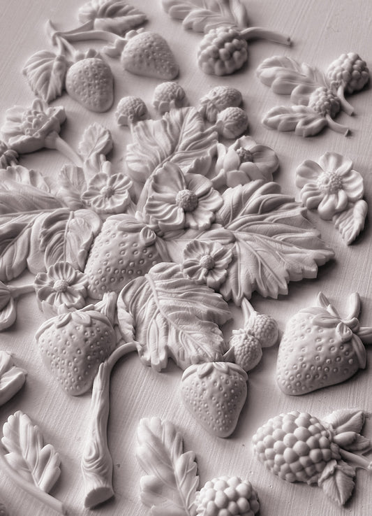 Iron Orchid Designs - Wild Berries - 6x10 IOD Mould™