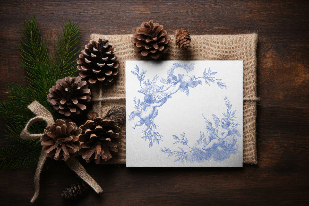 NEW! Classical Christmas 12x12 IOD Stamp™