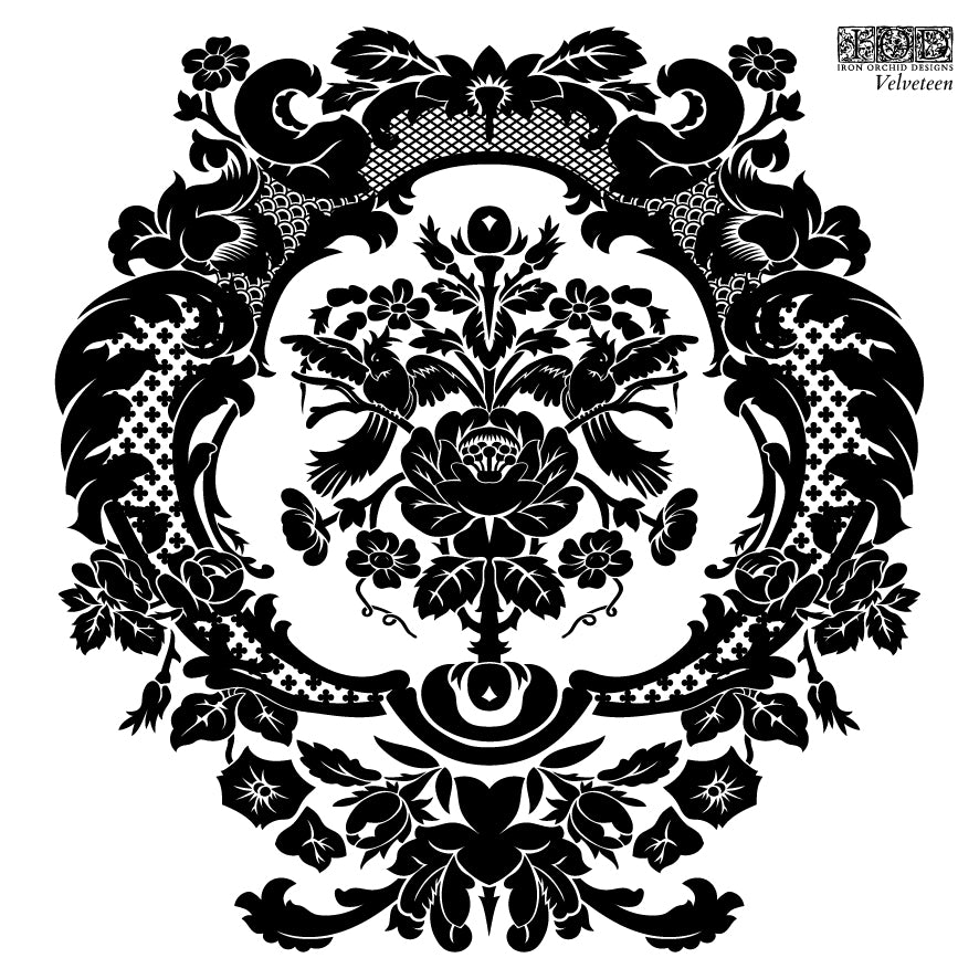 Iron Orchid Designs - Velveteen 6x6 Stamps - (4 Stamp Sheets)