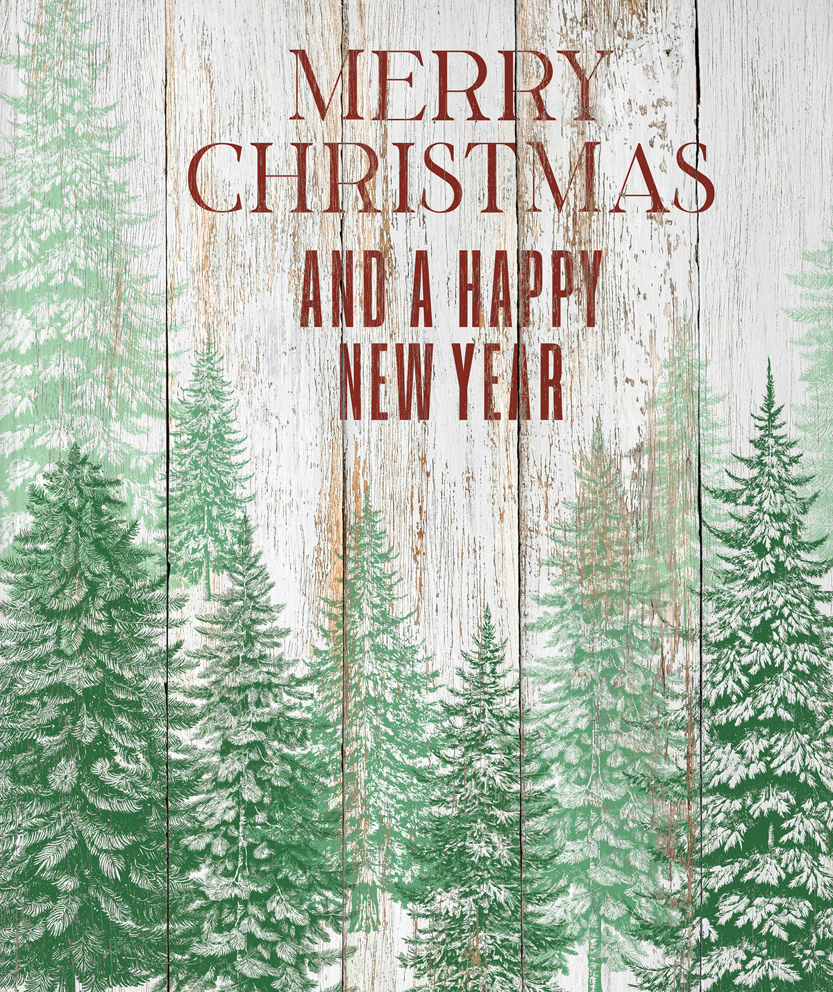 NEW! Winter Forest 12x12 IOD Stamp™