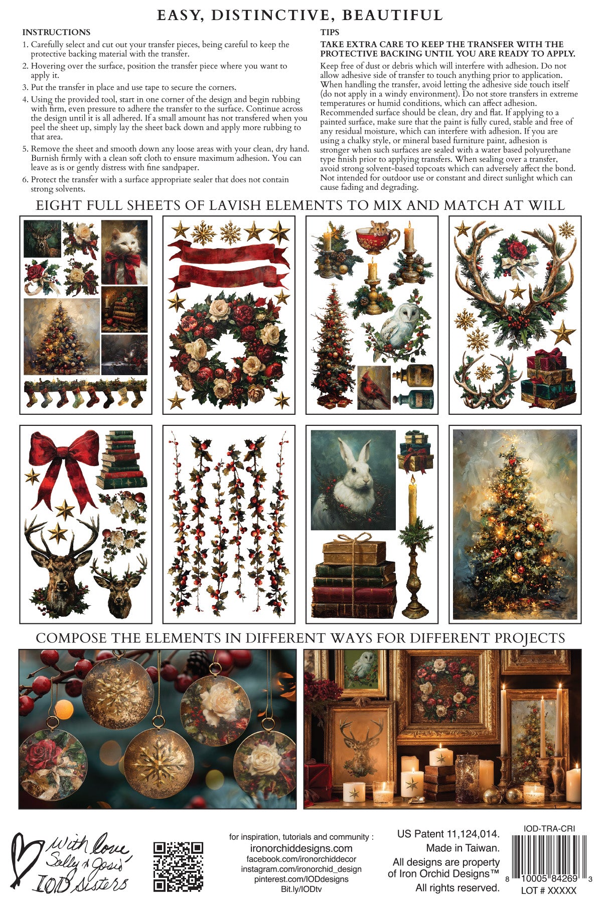 NEW! Crimson Velvet - IOD Transfer 8x12 Pad™ - LIMITED EDITION!