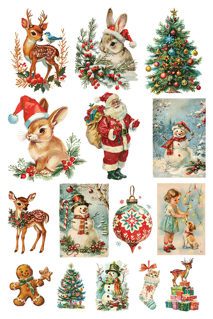 NEW! Kitschy Christmas - IOD Transfer 8x12 Pad™ - LIMITED EDITION!