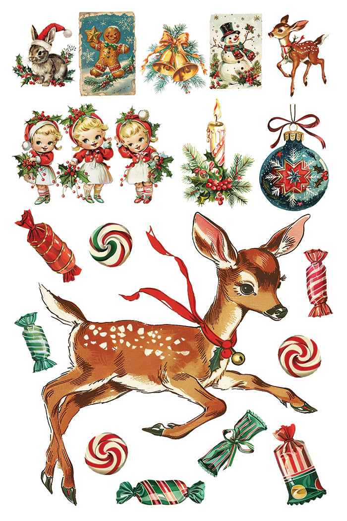 NEW! Kitschy Christmas - IOD Transfer 8x12 Pad™ - LIMITED EDITION!