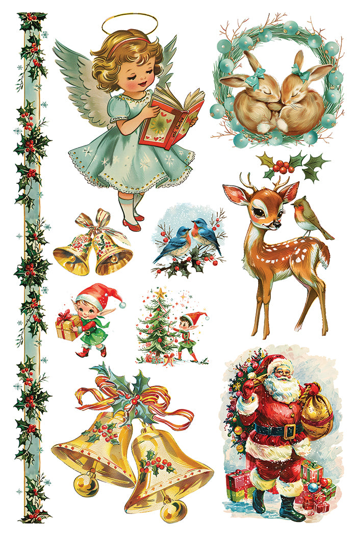 NEW! Kitschy Christmas - IOD Transfer 8x12 Pad™ - LIMITED EDITION!