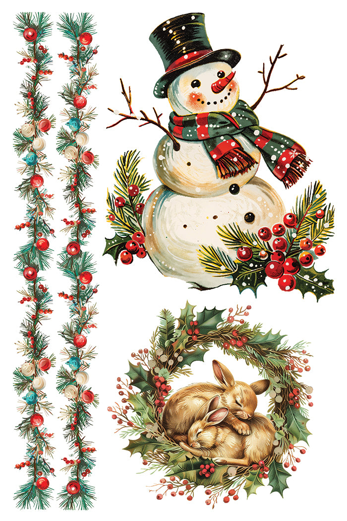 NEW! Kitschy Christmas - IOD Transfer 8x12 Pad™ - LIMITED EDITION!