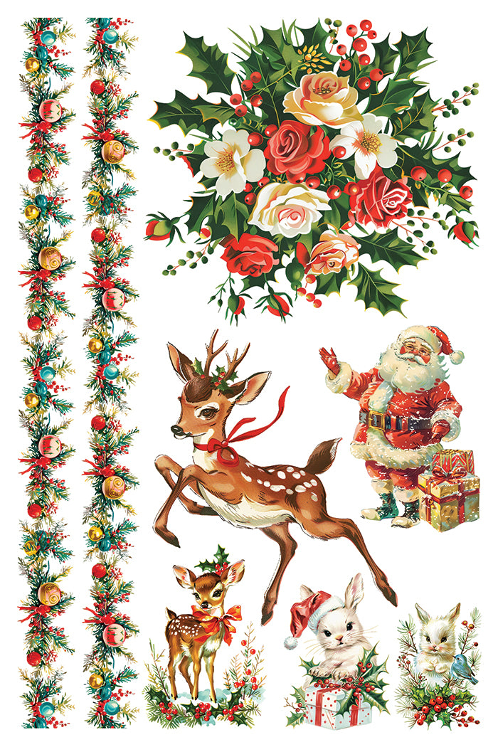 NEW! Kitschy Christmas - IOD Transfer 8x12 Pad™ - LIMITED EDITION!
