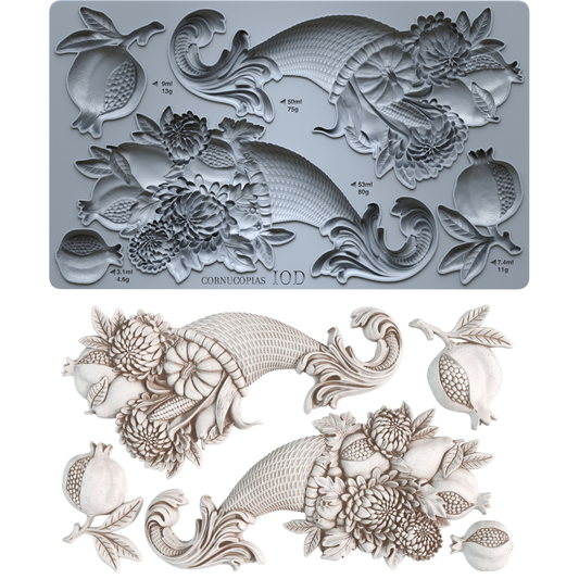 6x10 IOD Mould™- Cornucopias - LIMITED EDITION