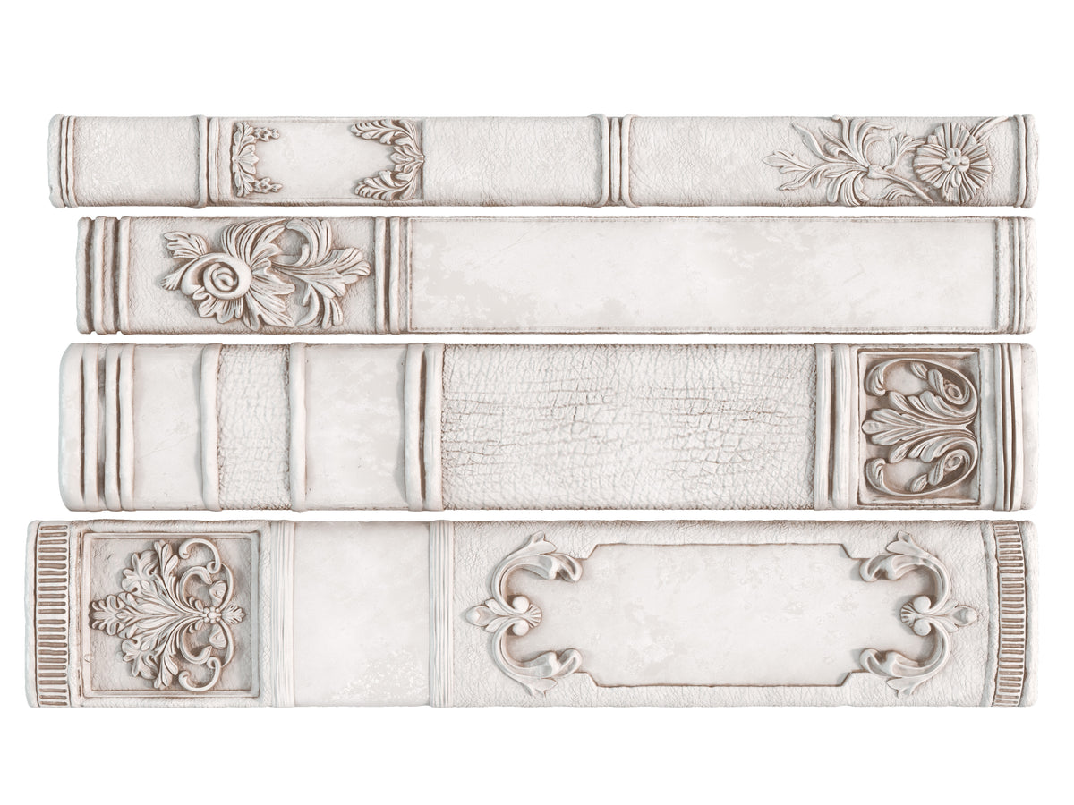 Bookish - 6x10 Mould - Iron Orchid Designs