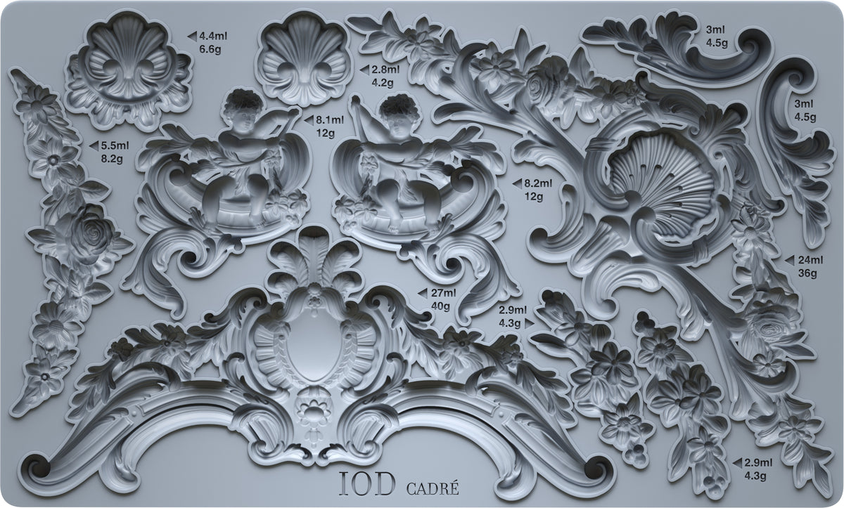 Cadré - 6x10 Mould - Iron Orchid Designs