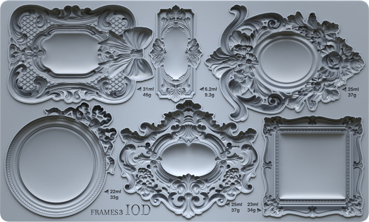 Frames III - 6x10 Mould - Iron Orchid Designs