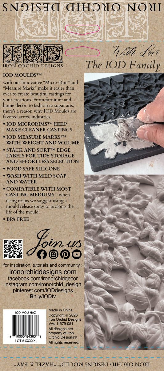 6x10 IOD Mould™- Hazel & Bay - LIMITED EDITION
