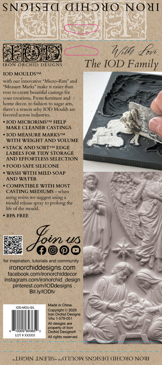 6x10 IOD Mould™- Silent Night - LIMITED EDITION