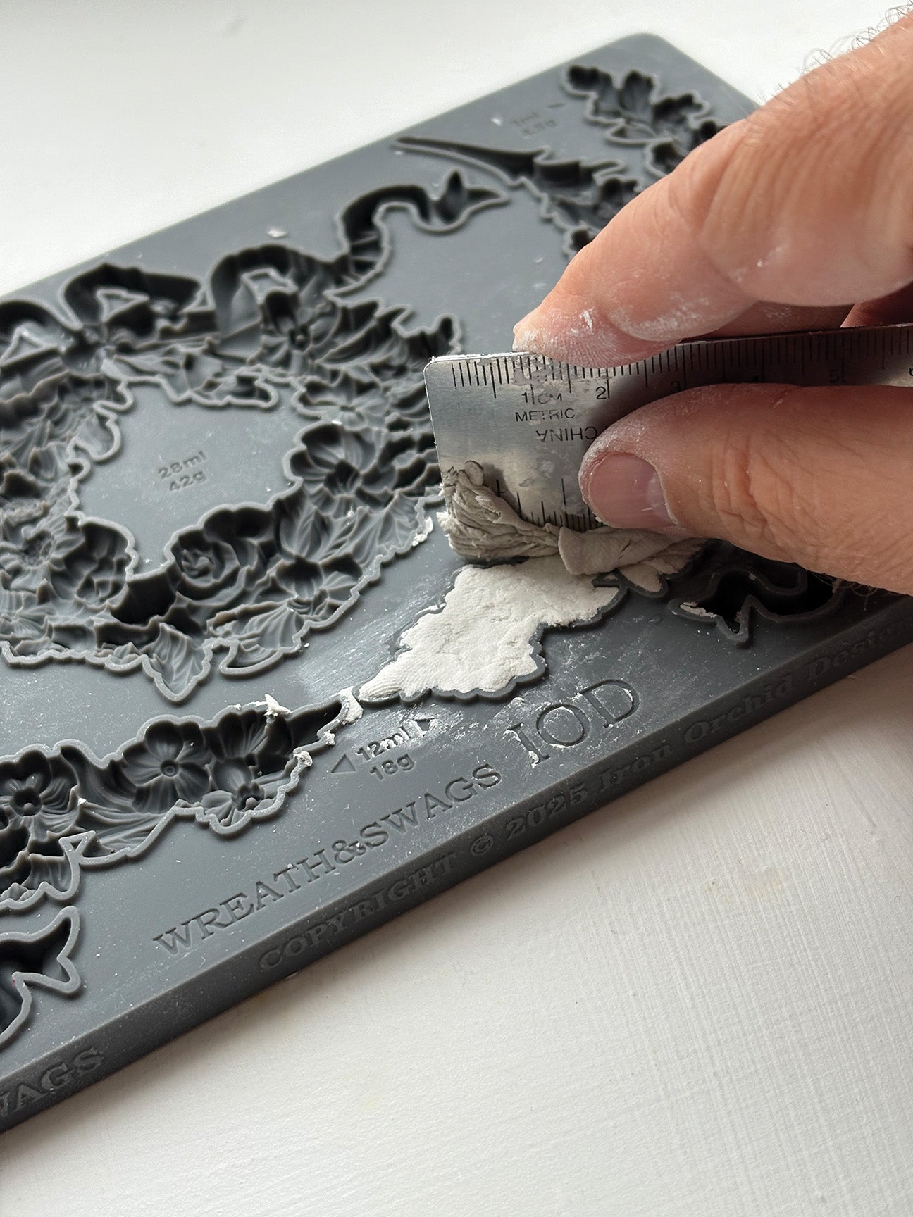 6x10 IOD Mould™- Wreath & Swags