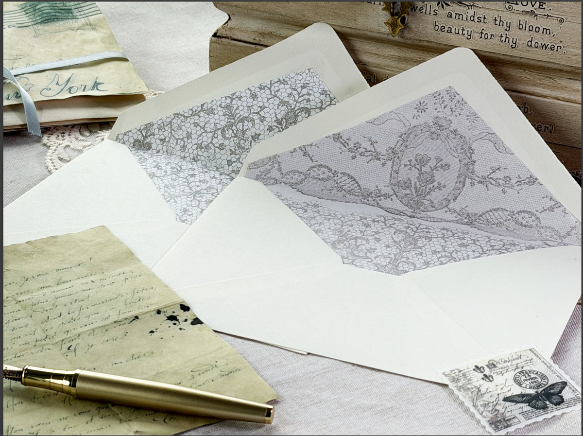 Iron Orchid Designs - Lace 12x12 Stamp