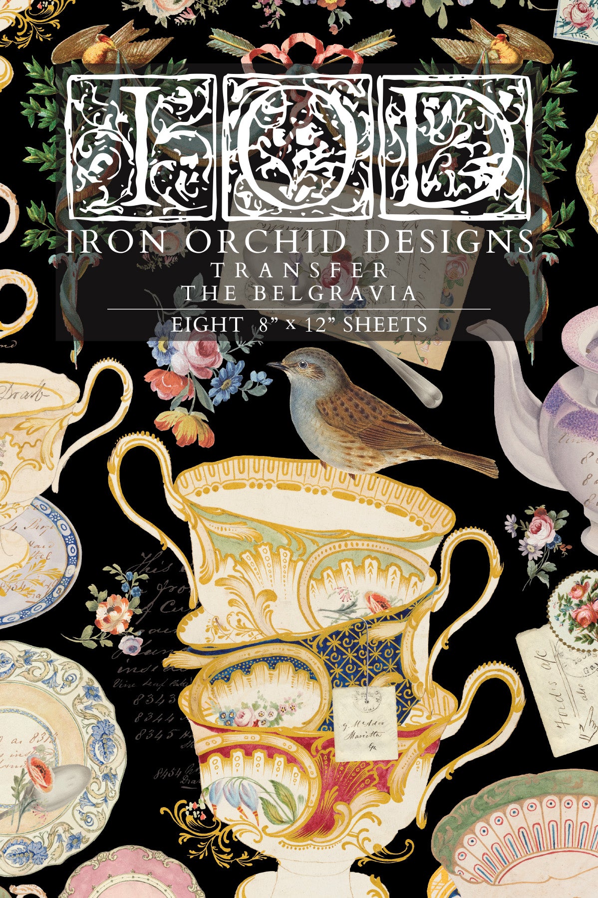 IOD - Iron Orchid Designs - The Belgravia Transfer 8"x12" Pad™