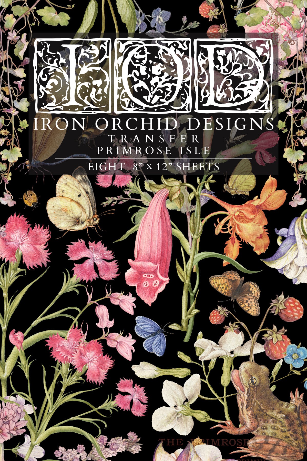 IOD - Iron Orchid Designs - Primrose Isle Transfer 8"x12" Pad™