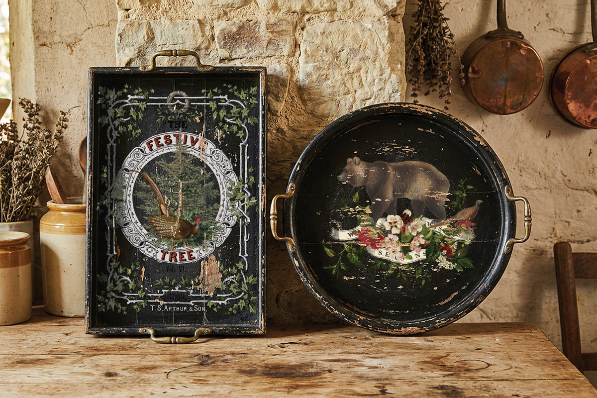IOD - Iron Orchid Designs - Stag Tavern Transfer 8"x12" Pad™ - LIMITED EDITION