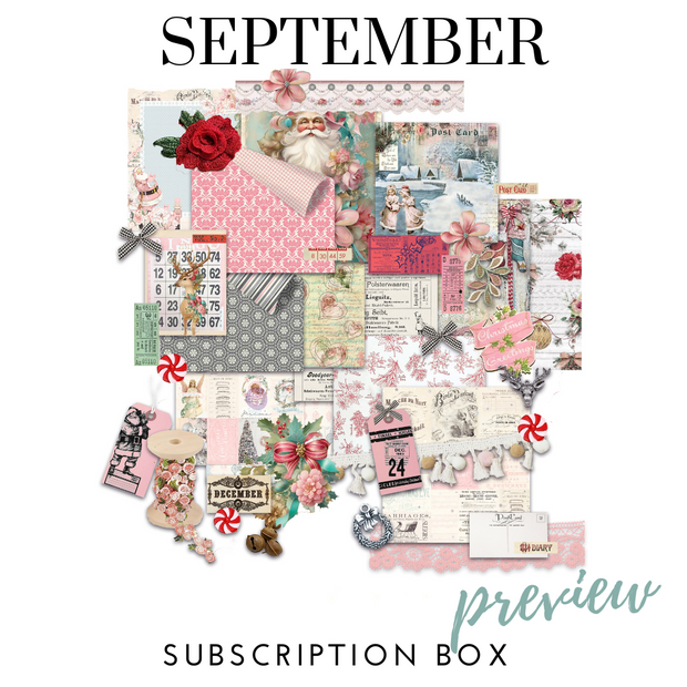 September Subscription Box and Digital Collection - $38.00 EACH WITH SUBSCRIPTION