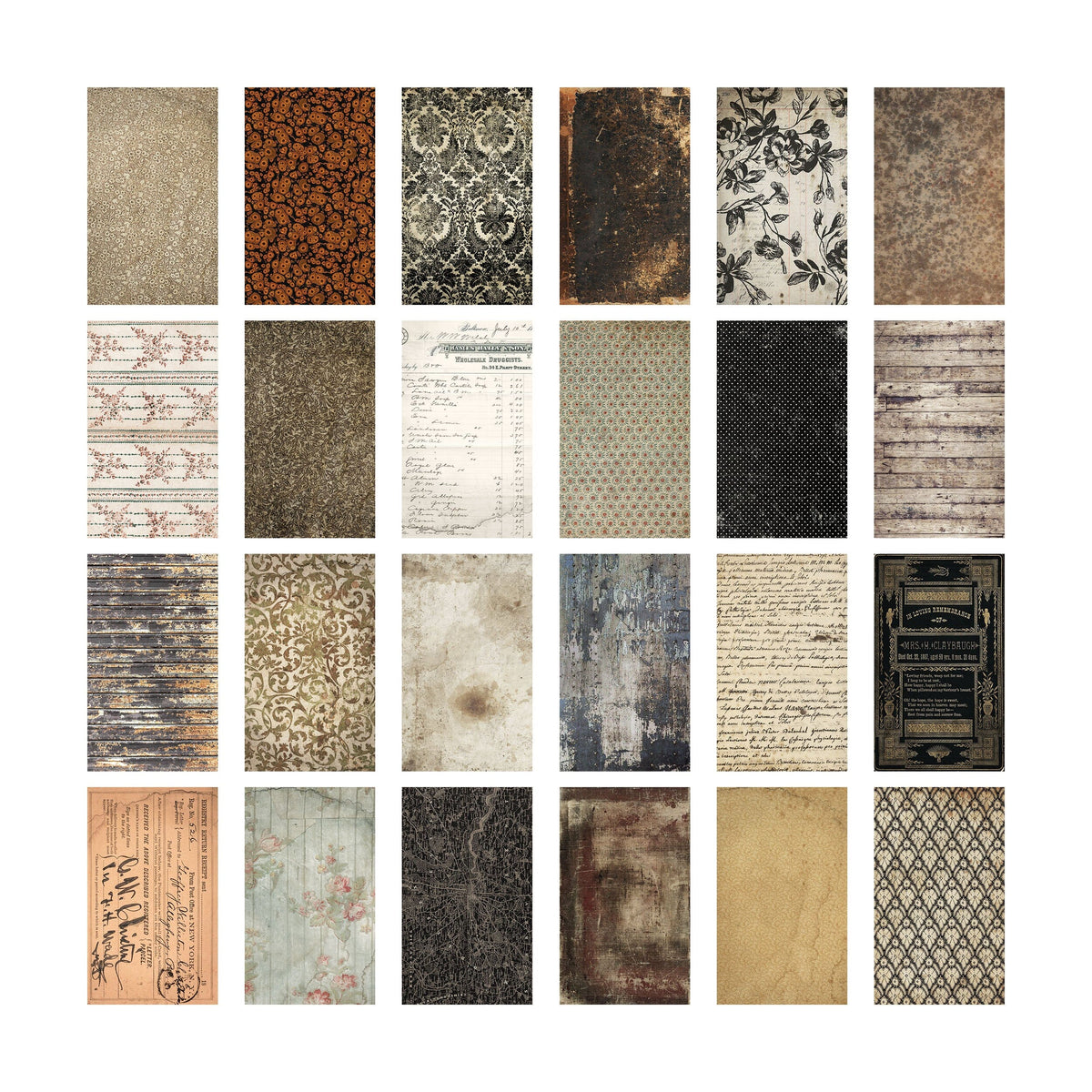 Tim Holtz Idea-ology Backdrops Halloween