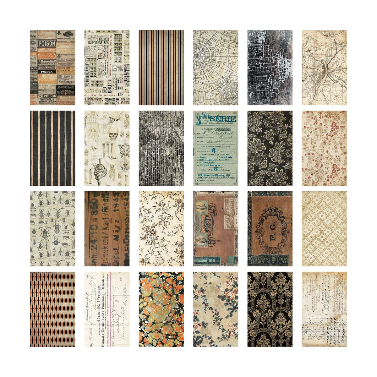 Tim Holtz Idea-ology Backdrops Halloween