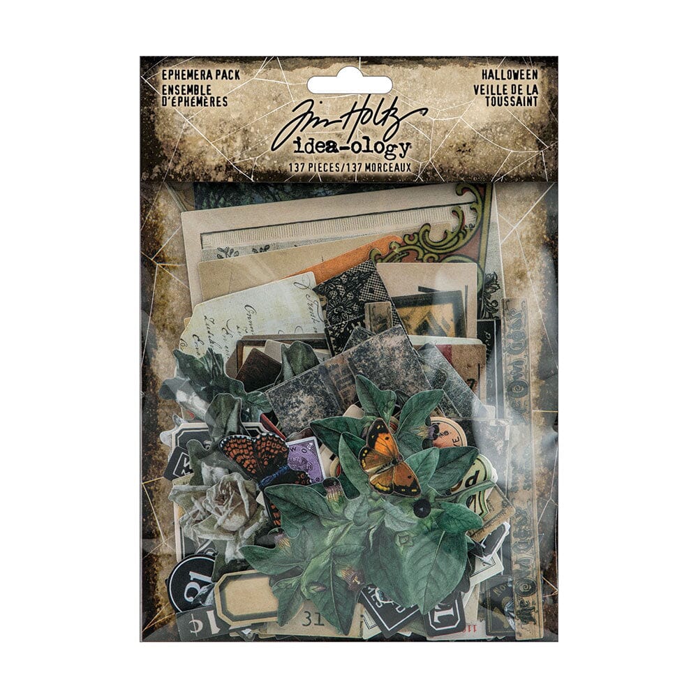 Tim Holtz® Idea-ology Palette Collection Halloween Ephemera Pack