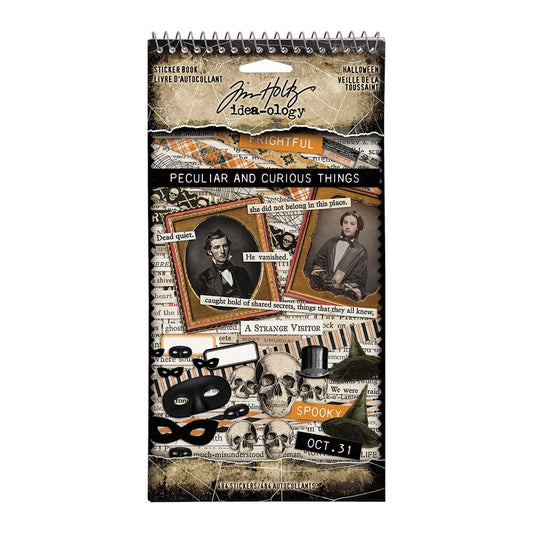 Tim Holtz Idea-ology Sticker Book Halloween