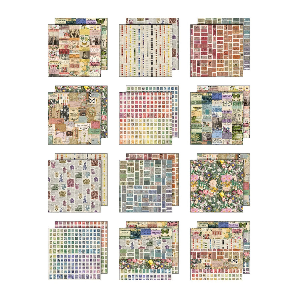 Tim Holtz® Idea-ology Palette Collection - Multi 12x12